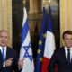 Foto archivo. Emmanuel Macron (derecha) y Benjamin Netanyahu (izquierda). EFE/EPA/PHILIPPE WOJAZER / POOL MAXPPP OUT[MAXPPP OUT]