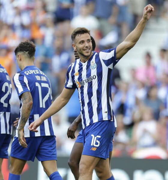 El futbolista español del Oporto, Nico González, en una foto de archivo. EFE/EPA/MANUEL FERNANDO ARAUJO