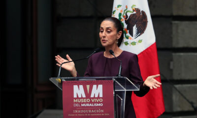 Fotografía de archivo del 25 de septiembre de 2024 de la presidenta electa de México, Claudia Sheinbaum. EFE/ Mario Guzmán