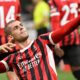 El jugador del Milan Álvaro Morata en una imagen de archivo celebrando un gol. EFE/EPA/DANIEL DAL ZENNARO