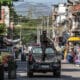 Fotografía de archivo en donde se ven policías militares durante un operativo contra el narcotráfico en una favela deRío de Janeiro (Brasil). EFE/André Coelho