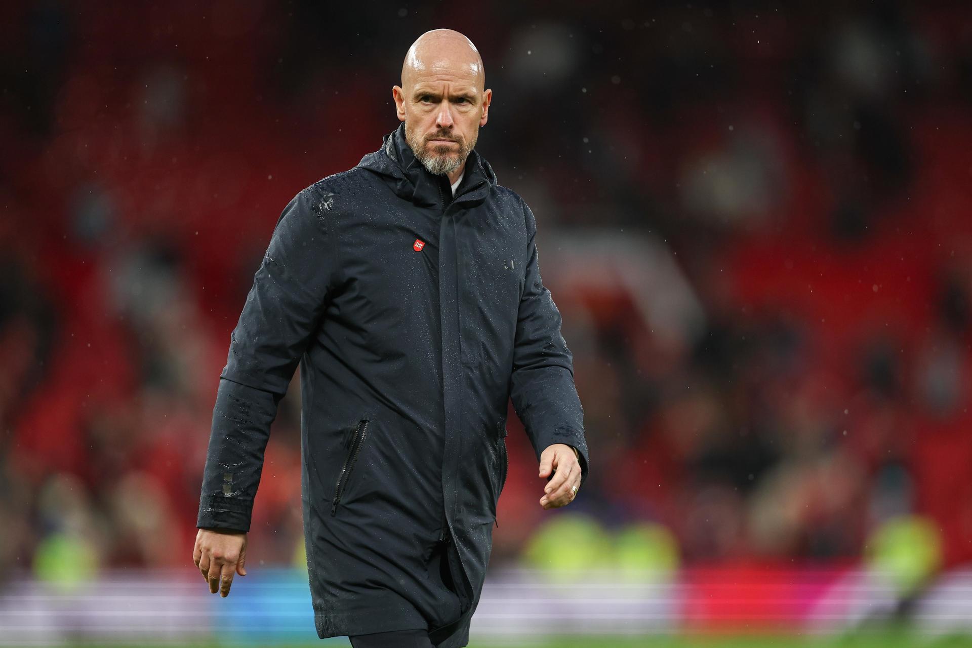 El entrenador del Manchester United Erik ten Hag en una imagen de archivo de esta temporada. EFE/EPA/ADAM VAUGHAN