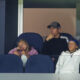 El exfutbolista del Real Madrid Toni Kroos en el palco durante el partido de la jornada 9 de Liga entre Real Madrid y Villarreal CF en el estadio Santiago Bernabéu. EFE/Javier Lizón