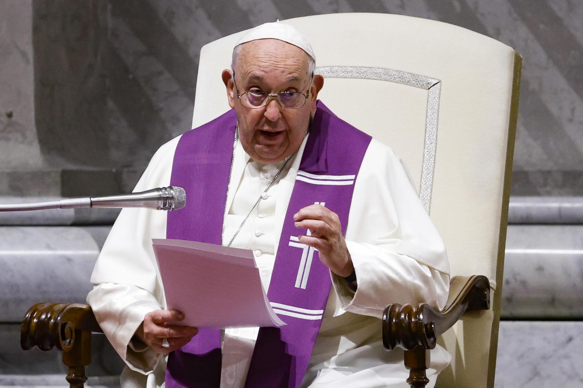 Imagen de archivo del papa Francisco. EFE/EPA/FABIO FRUSTACI