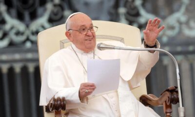 El papa Francisco en la Audiencia General de los miércoles. EFE/EPA/GIUSEPPE LAMI