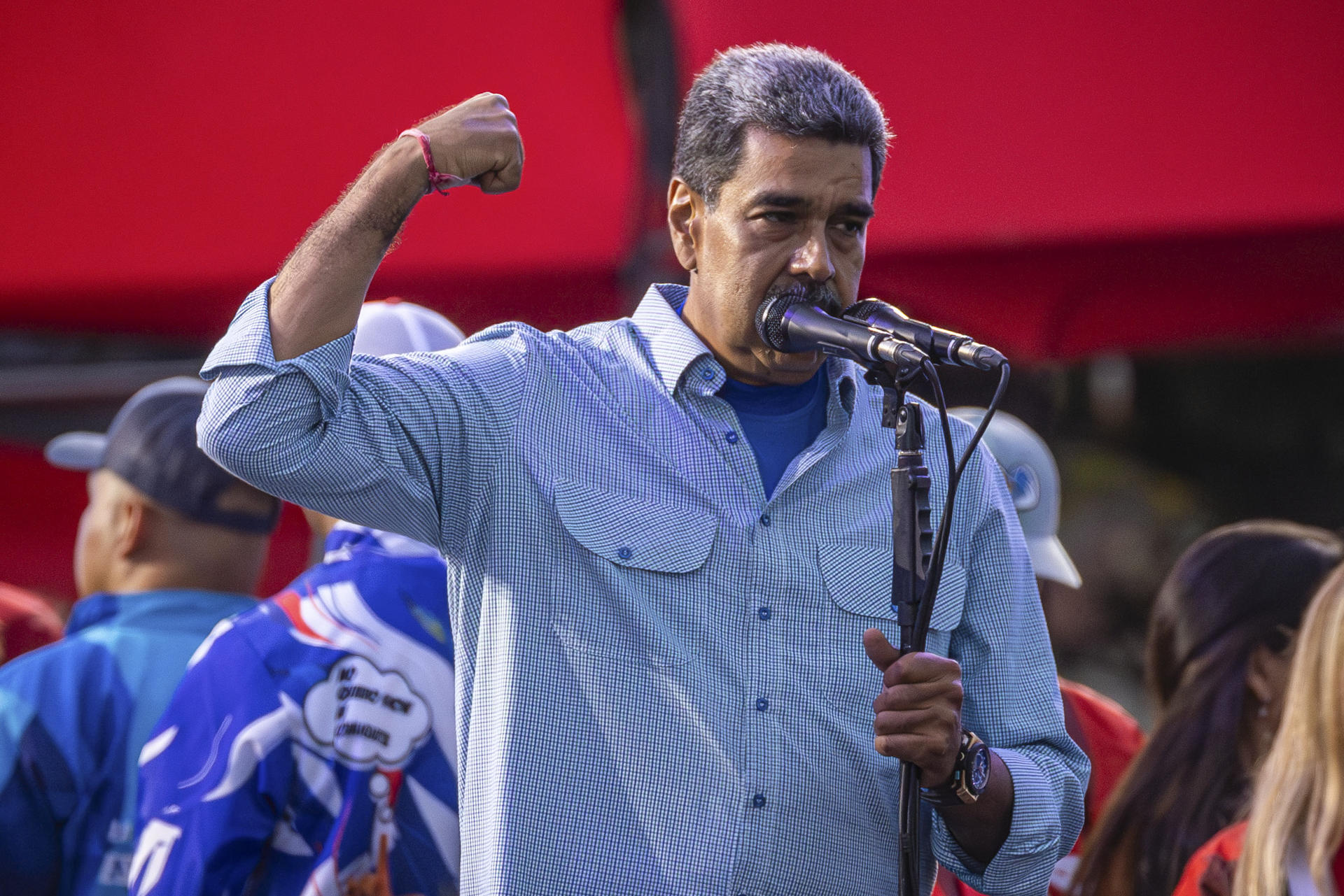 Fotografía del presidente de Venezuela, Nicolás Maduro. EFE/ Henry Chirinos