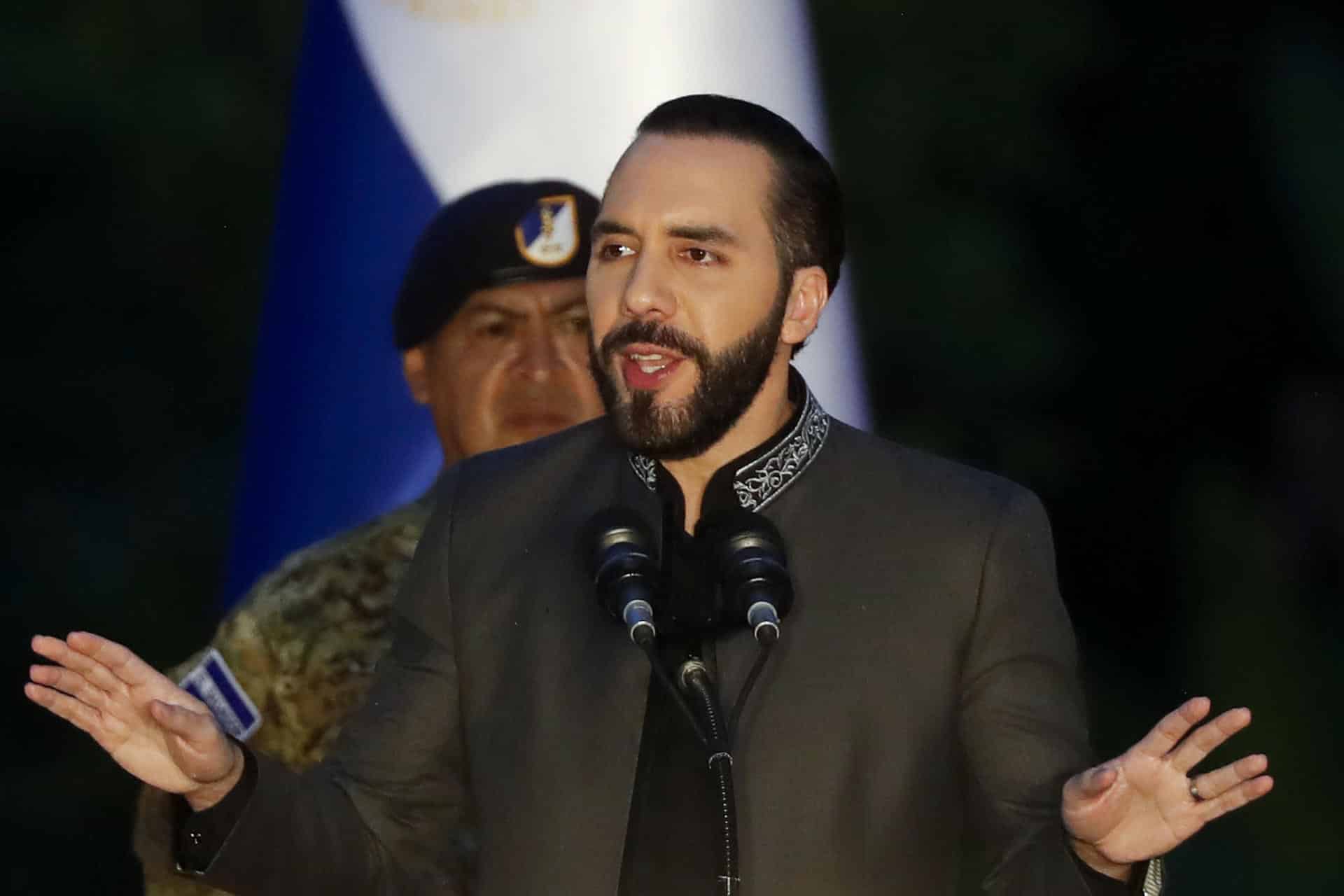 Fotografía de archivo en donde se ve al presidente de El Salvador, Nayib Bukele. EFE/ Rodrigo Sura