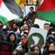 Manifestación en la ciudad australiana de Melbourne en apoyo de Gaza y Líbano.
EFE/EPA/JAMES ROSS