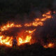 Fotografía de archivo del 24 de septiembre de 2024 de un incendio forestal en la Reserva Ecológica Contagem, en Brasilia (Brasil). EFE/ Andre Borges