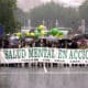 Manifestación en Madrid con motivo de la celebración del Día Mundial de la Salud Mental.EFE/ARCHIVO/JL Pino