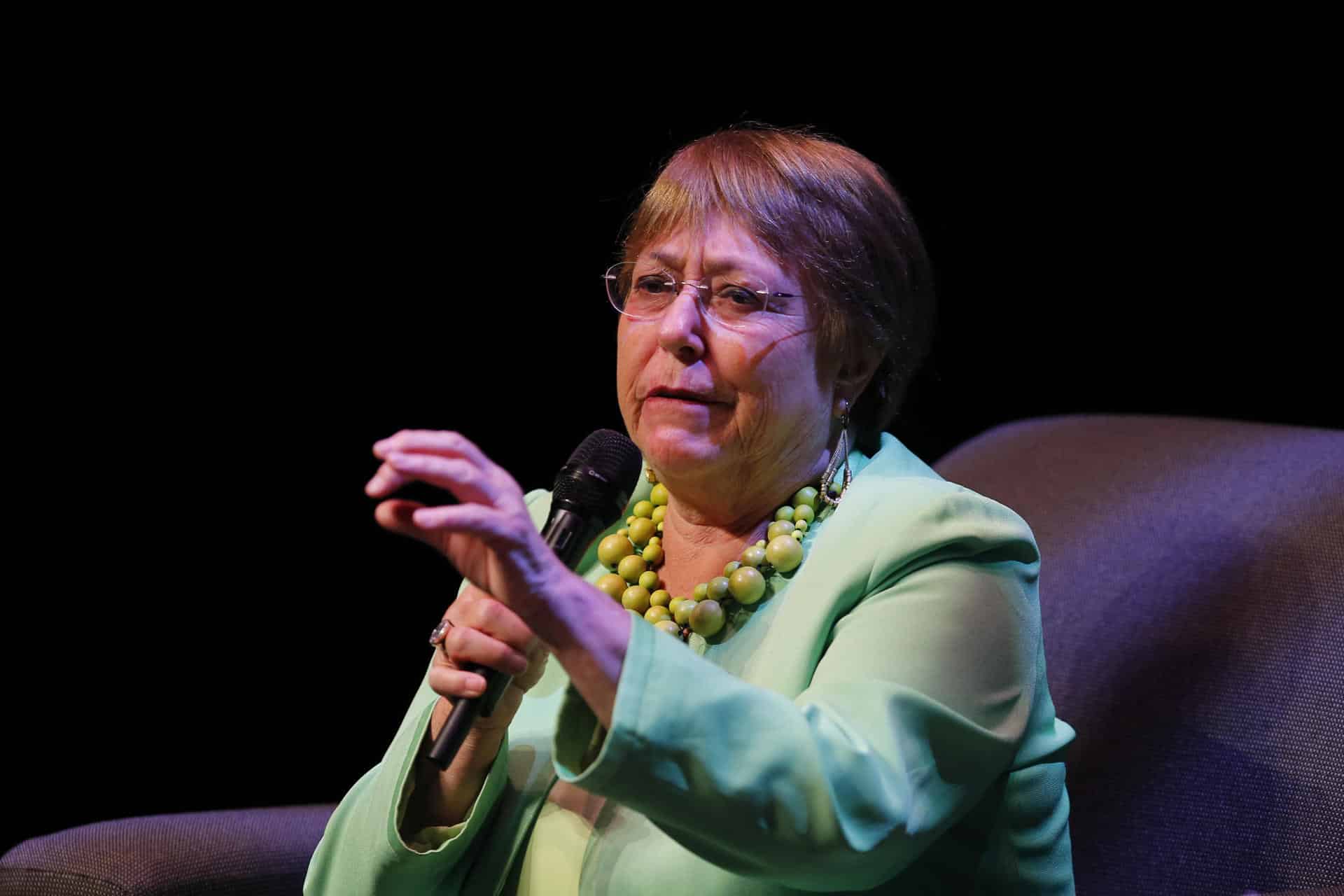 Imagen de archivo de la expresidenta chilena Michelle Bachelet. EFE/Francisco Guasco