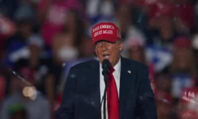 Fotografía de archivo del expresidente de Estados Unidos y candidato a la presidencia, Donald Trump. EFE/EPA/ALLISON DINNER