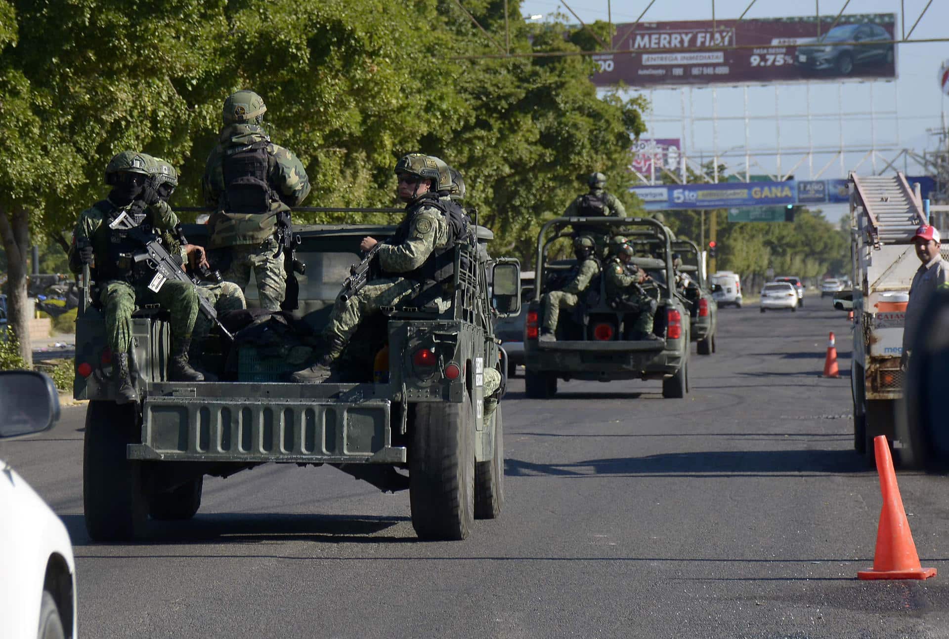 El operativo, enmarcado en el llamado "Plan de los 100 días", forma parte de los esfuerzos del Gobierno Federal para reducir los niveles de violencia y fortalecer el Estado de derecho, detalló la Sedena. Archivo. EFE/ Juan Carlos Cruz