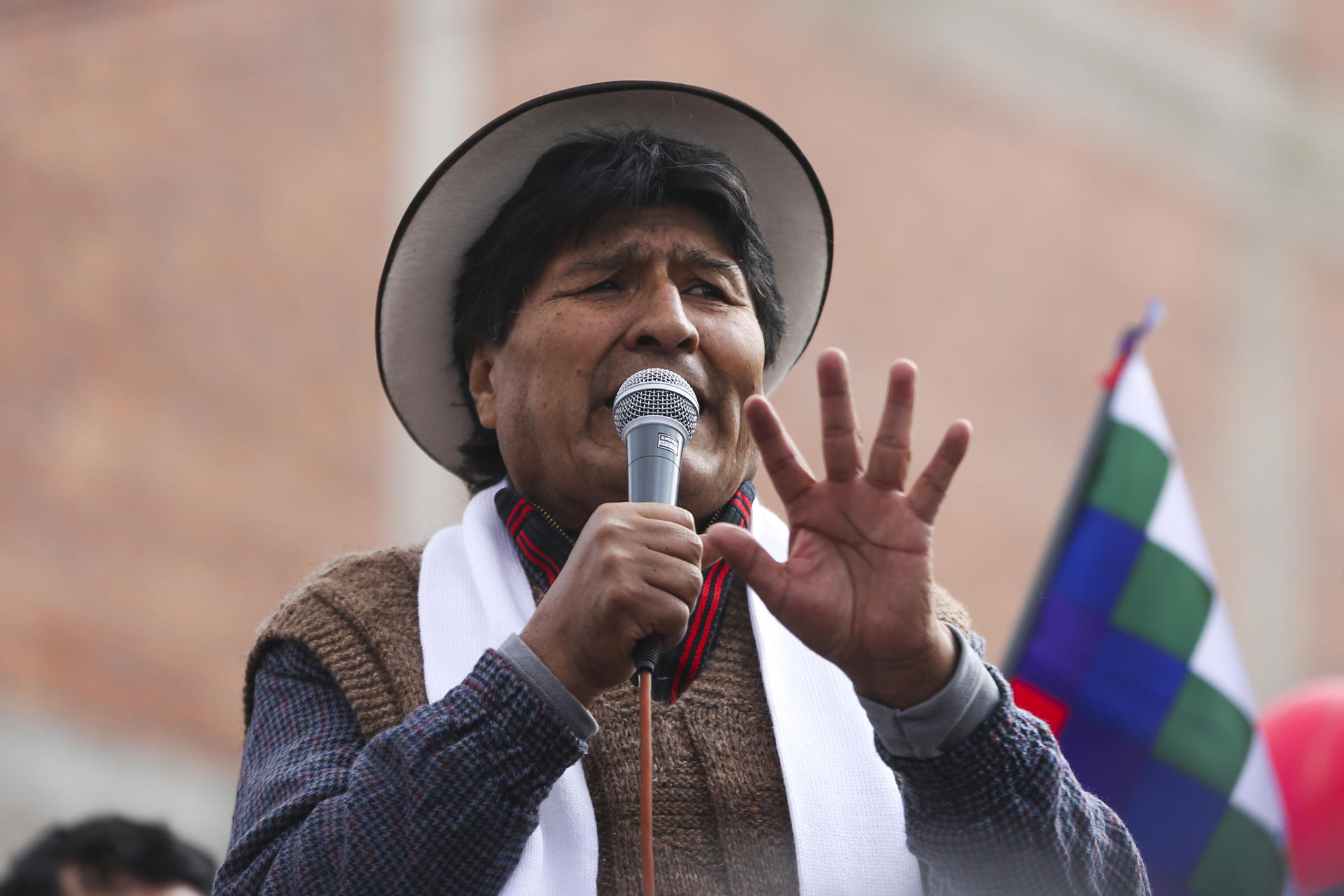 Fotografía de archivo del expresidente de Bolivia y líder del oficialismo, Evo Morales. EFE/ Luis Gandarillas