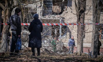 Imagen de archivo de los destrozos causados por un ataque ruso en la región de Donetsk. EFE/EPA/YEVGEN HONCHARENKO