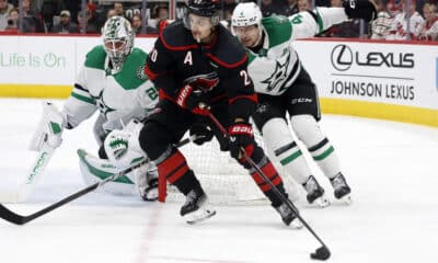 Carolina Hurricanes vencen a Dallas en Raleigh