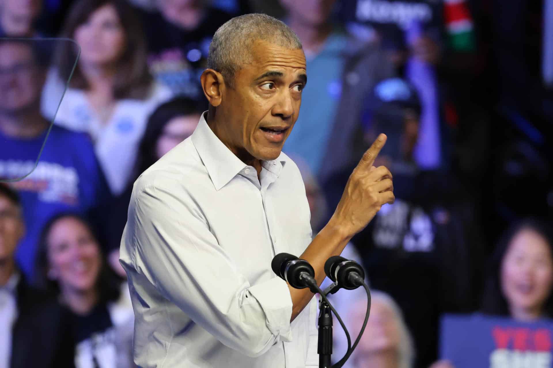 El expresidente de Estados Unidos Barack Obama en una foto de archivo. EFE/ Octavio Guzmán