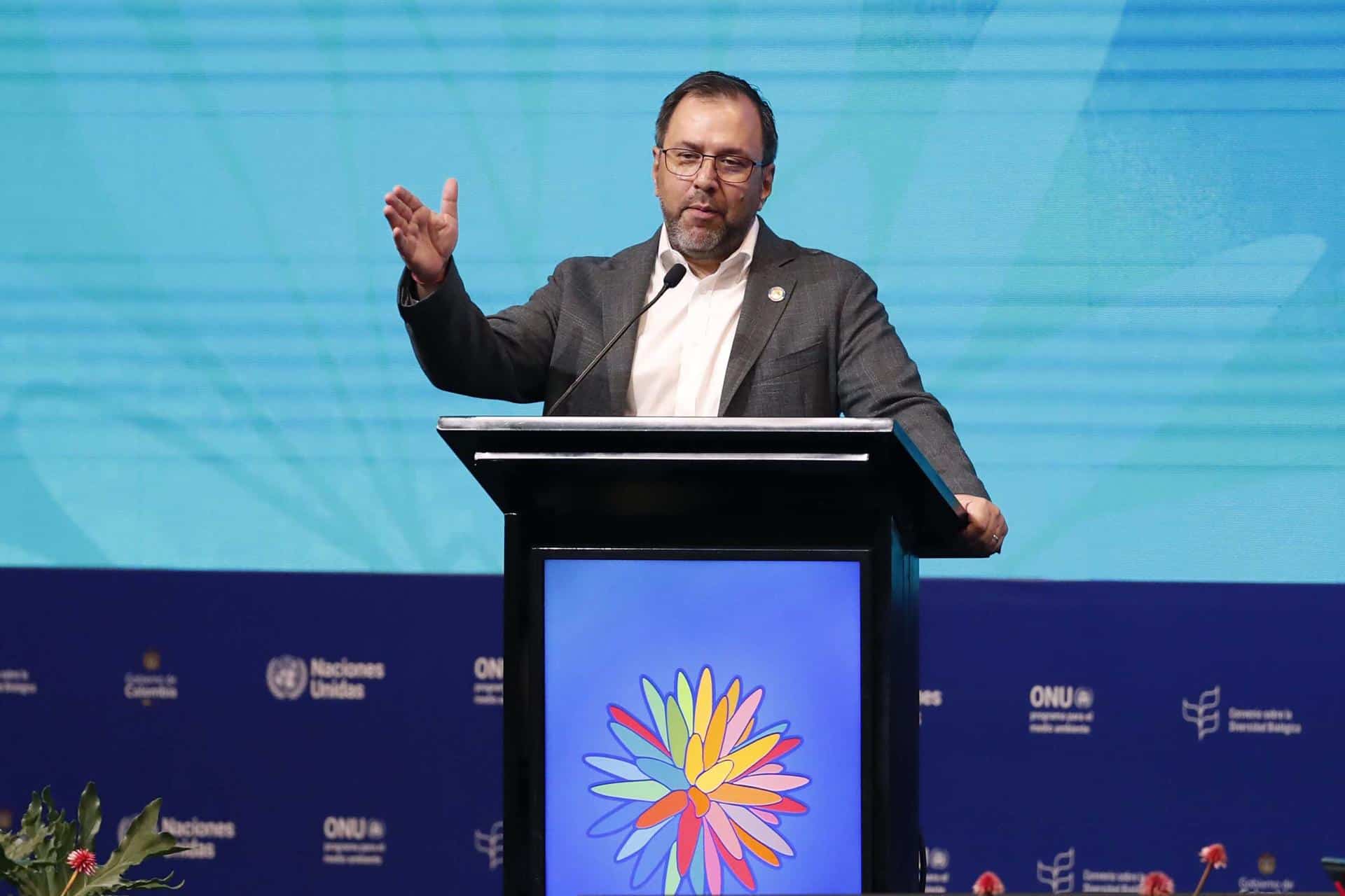 Foto de archivo del canciller venezolano, Yvan Gil. EFE/ Ernesto Guzmán Jr.