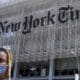 Vista del edificio del New York Times en Nueva York, Nueva York, Estados Unidos. Fotografía de archivo. EFE / EPA / JUSTIN LANE