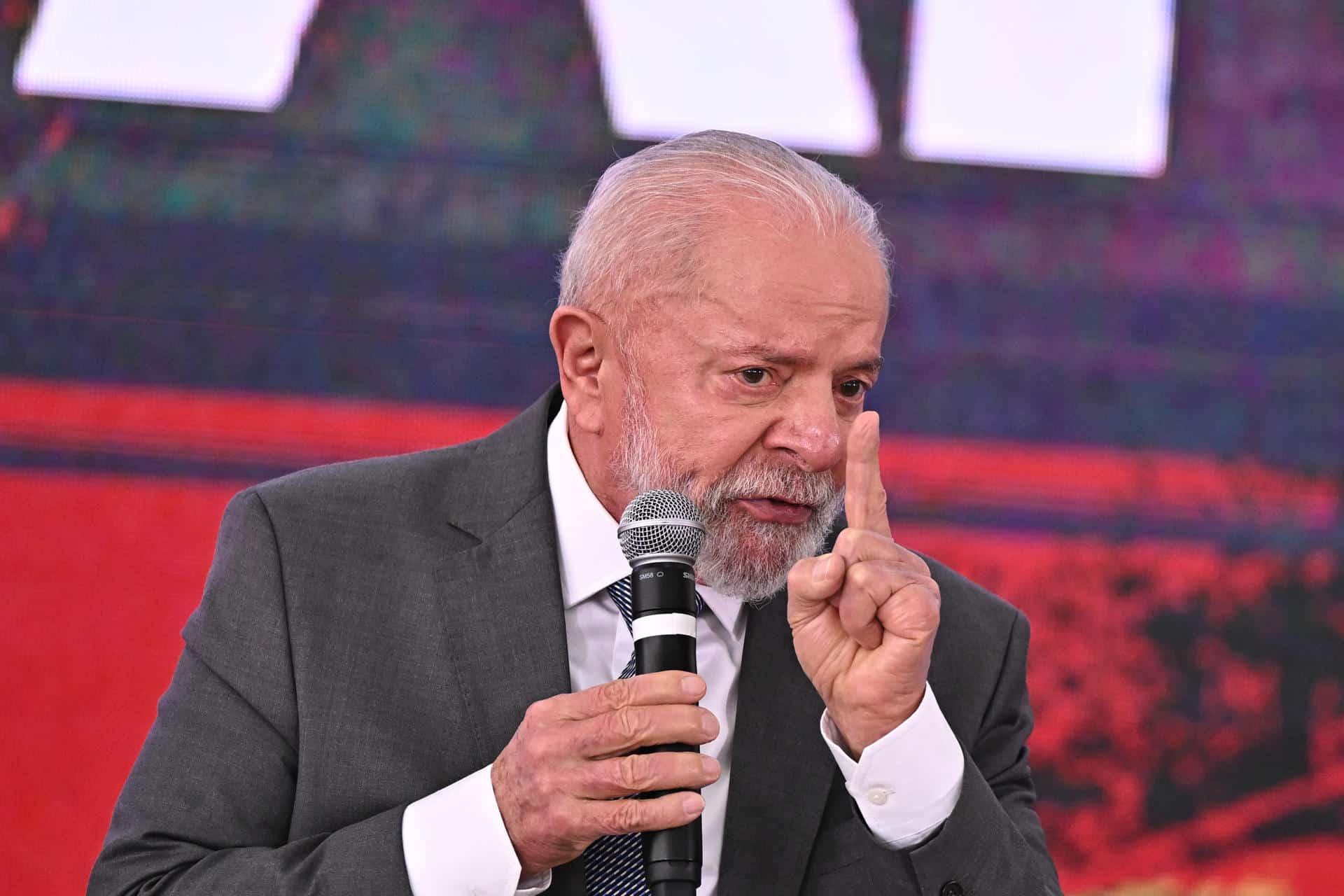 Fotografía de archivo del presidente de Brasil, Luiz Inácio Lula da Silva, en el Palácio del Planalto en Brasilia (Brasil). EFE/Andre Borges