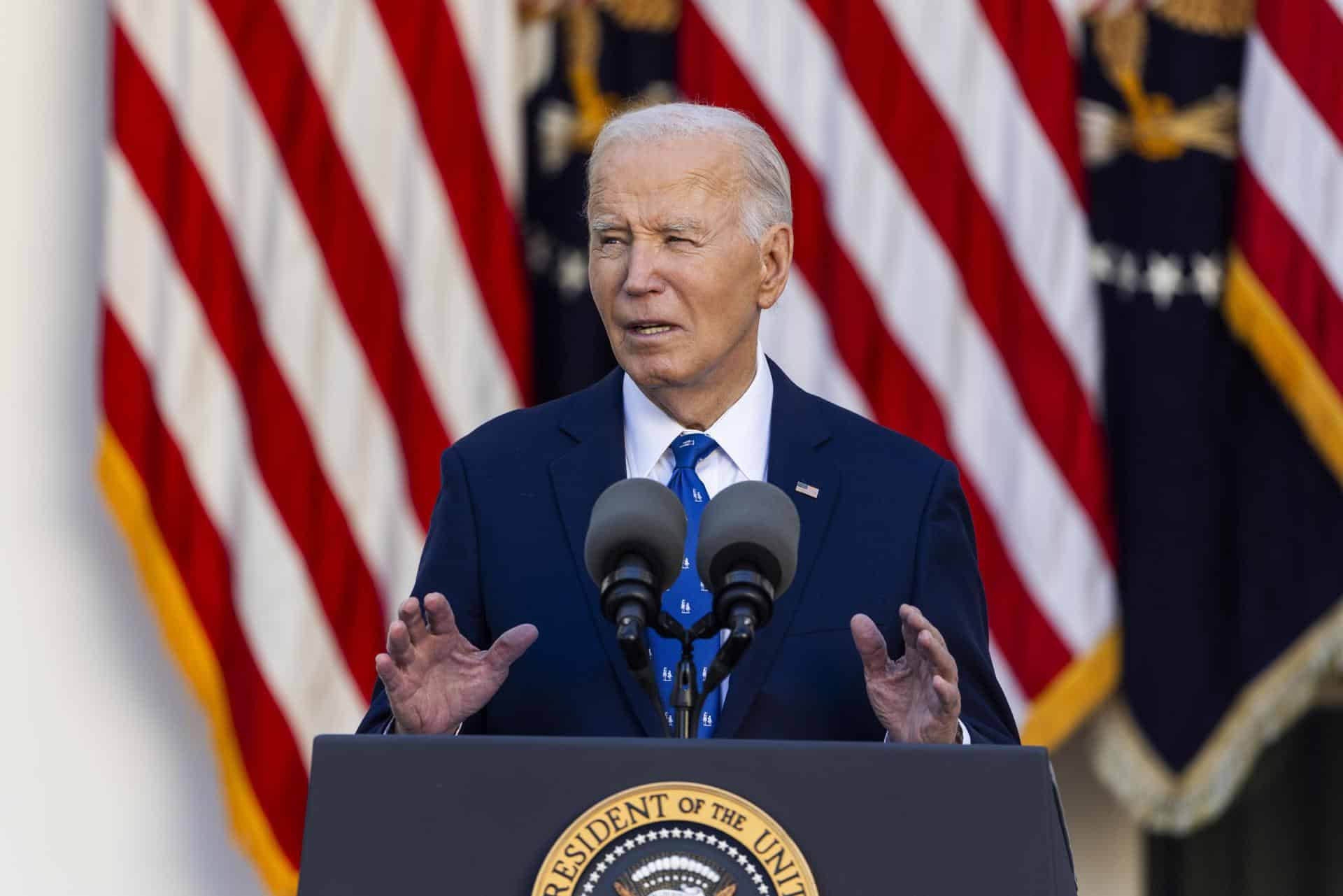 El presidente de EE.UU., Joe Biden, en una foto de archivo. EFE/EPA/JIM LO SCALZO