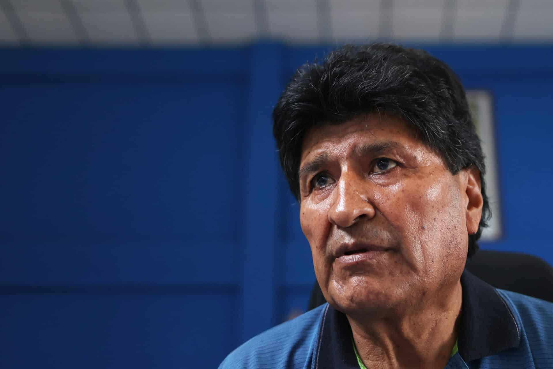 Fotografía fechada el 6 de noviembre de 2024 del expresidente de Bolivia Evo Morales (2006-2019). EFE/Luis Gandarillas