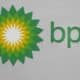 Imagen de archivo del logo de la British Petroleum (BP). EFE/AARON M. SPRECHER