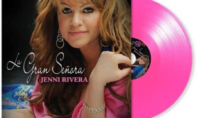 Fotografía cedida por Nevarez Communications del disco 'La Gran Señora' de Jenni Rivera en una edición especial en vinilo. EFE/Nevarez Communications