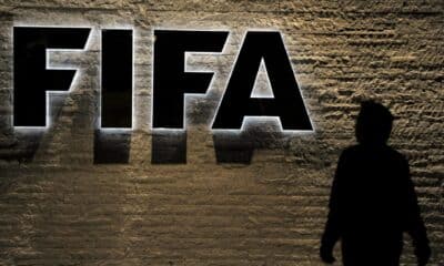 Logo de la FIFA en su sede en Zurich. EFE/STEFFEN SCHMIDT