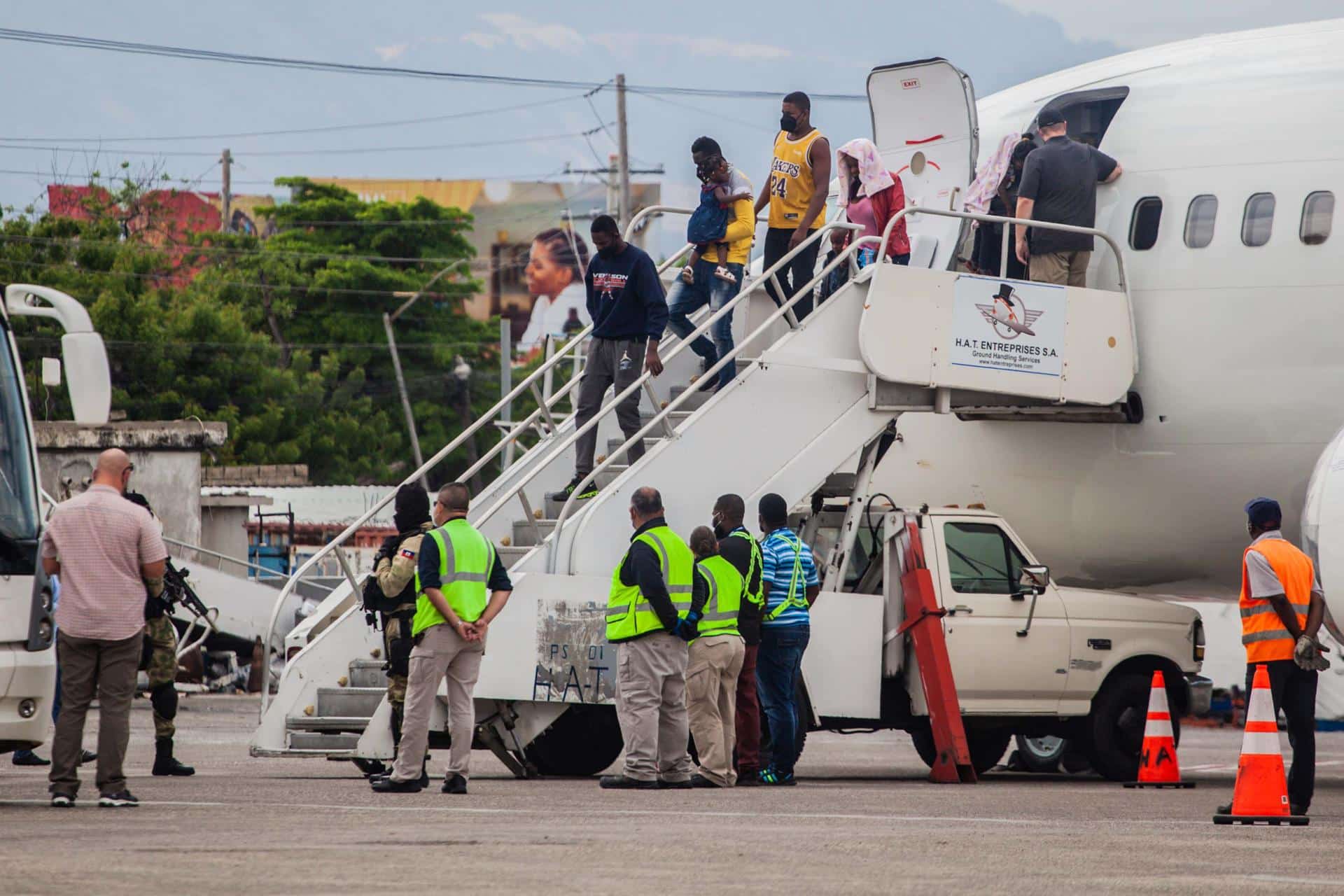 Fotografía de archivo del aeropuerto Toussaint Louverture, en Puerto Príncipe (Haití). EFE/ Richard Pierrin