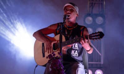 El cantante franco-español, Manu Chao, se presenta en el Parque de la Industria como parte de su gira, este 20 de noviembre de 2024, en la Ciudad de Guatemala (Guatemala). EFE/ David Toro