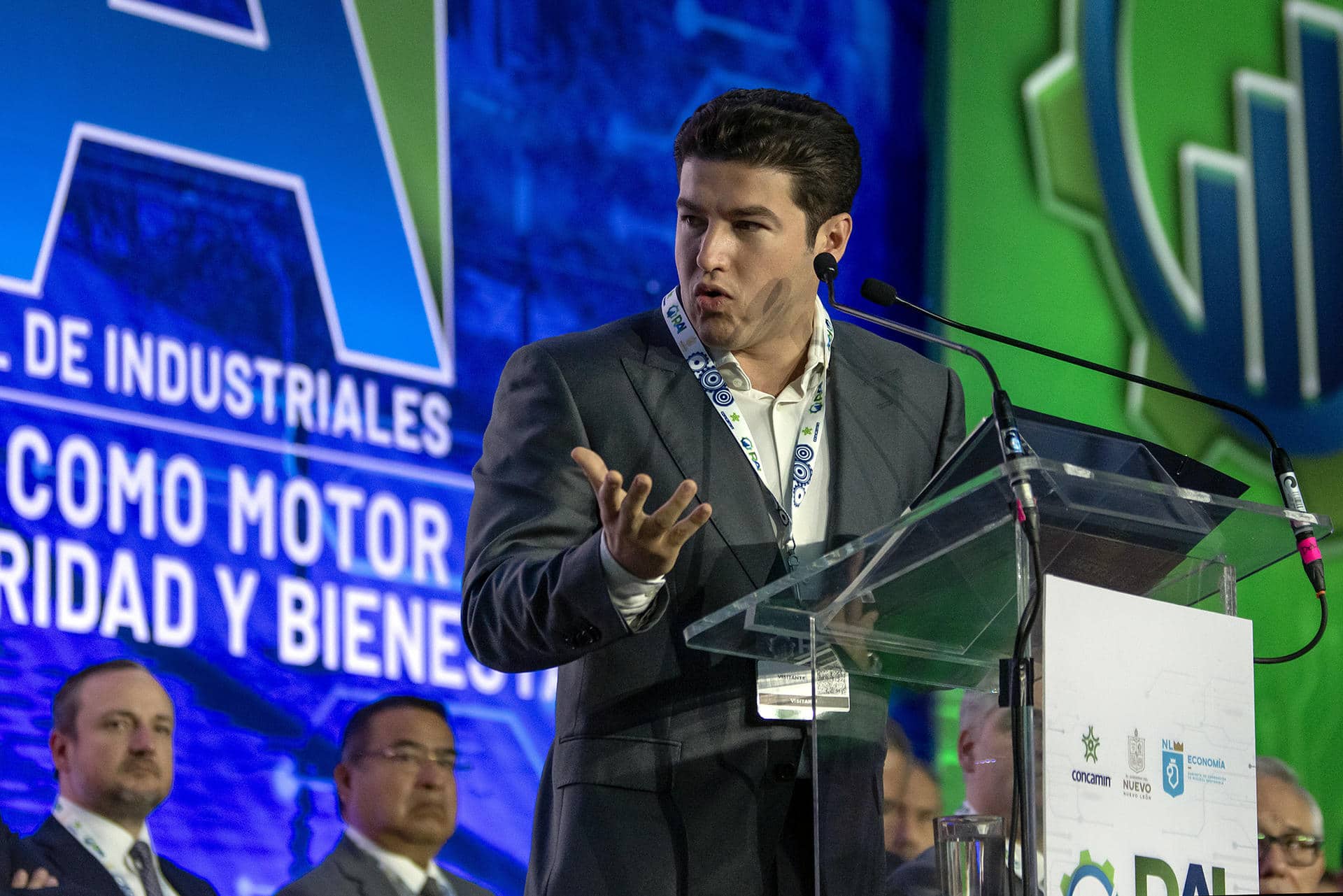 Imagen de archivo del gobernador de Nuevo León, Samuel García. EFE/Miguel Sierra