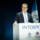 El primer ministro británico, Keir Starmer, durante su discurso en la ceremonia de apertura de la 92 Asamblea General de la Interpol, este lunes en Glasgow, Escocia. EFE/ Nicola Vigilanti /INTERPOL_HQ ***SOLO USO EDITORIAL/SOLO DISPONIBLE PARA ILUSTRAR LA NOTICIA QUE ACOMPAÑA (CRÉDITO OBLIGATORIO)***