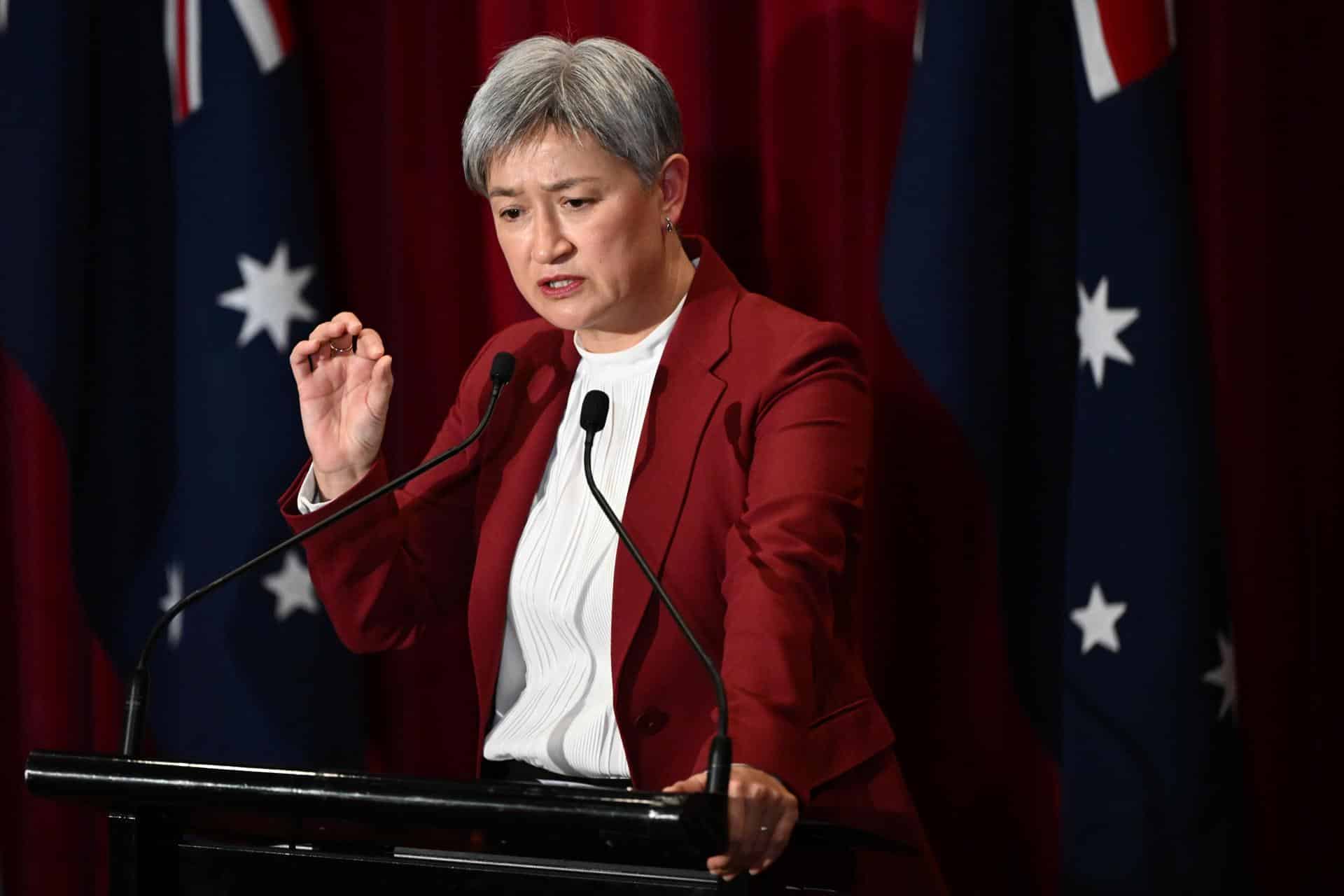 Una fotografía de archivo de la ministra de Asuntos Exteriores de Australia, Penny Wong. EFE/EPA/JOEL CARRETT AUSTRALIA AND NEW ZEALAND OUT