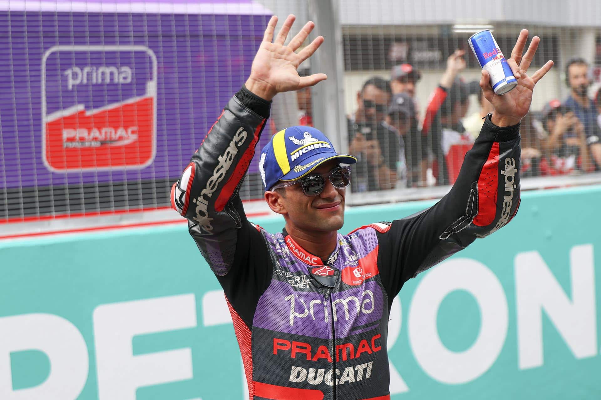 El piloto español Jorge Martín, durante el Gran Premio de Malasia. EFE/EPA/FAZRY ISMAIL