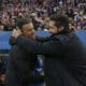 Simeone y Luis Enrique, en una foto de archivo. EFE/Kiko Huesca