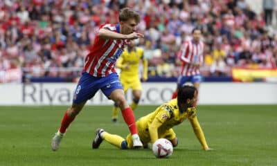 Pablo Barrios, en el último partido contra Las Palmas. EFE/Chema Moya