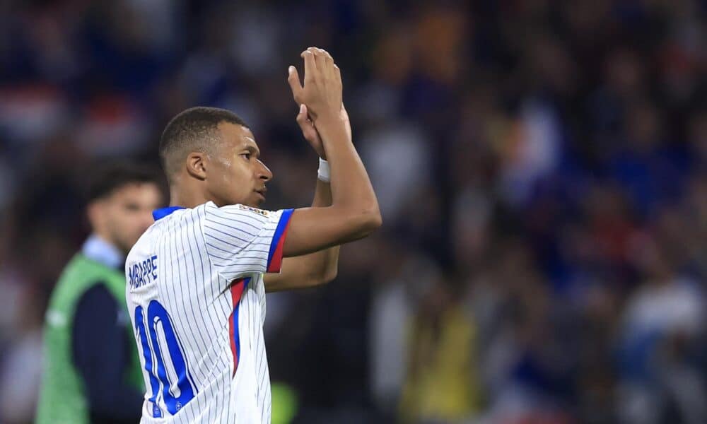 El francés Kylian Mbappe en un partido con su selección, en una foto de archivo. EFE/EPA/GUILLAUME HORCAJUELO