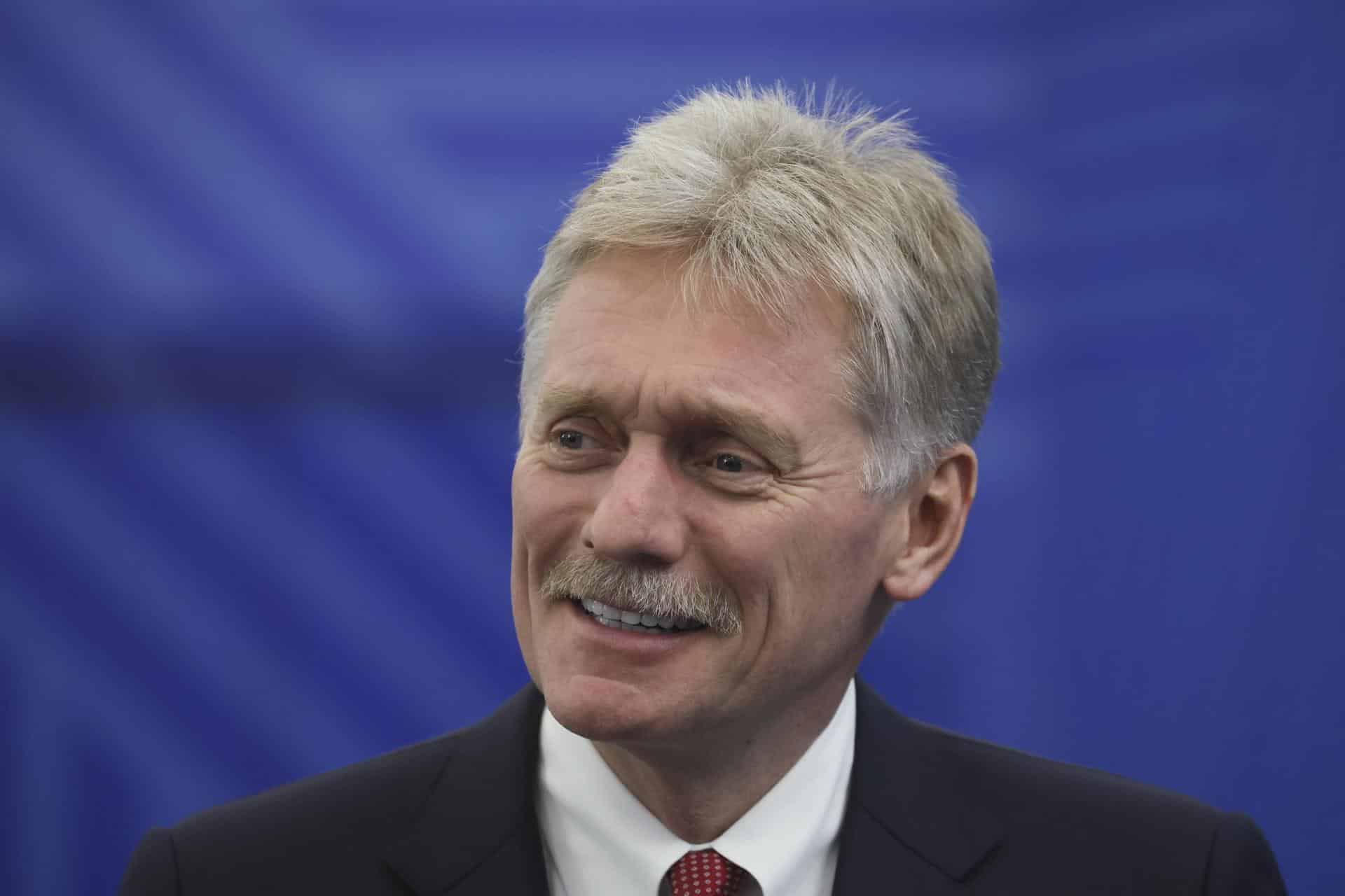 El portavoz de la Presidencia rusa, Dmitri Peskov, en una imagen de archivo. EFE/EPA/MAXIM SHIPENKOV