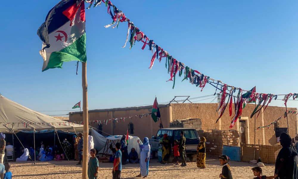 Vista de un campamento de refugiados saharauis de Tinduf, Argelia. EFE/Mahfud Mohamed Lamin Bechri