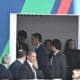 El presidente del Gobierno español, Pedro Sánchez, camina a su llegada a la cumbre de G20 este lunes en Río de Janeiro (Brasil). EFE/ Andre Borges