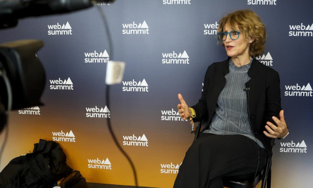 La secretaria general de Amnistía Internacional (AI), Agnès Callamard, durante una entrevista con EFE en Lisboa. EFE/ Carlota Ciudad