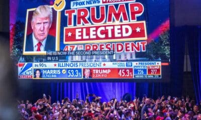 Seguidores republicanos celebran la victoria de Donald Trump en Florida. EFE/EPA/CRISTOBAL HERRERA-ULASHKEVICH