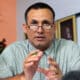 Fotografía de archivo del 12 de mayo de 2016 del opositor cubano, líder de la Unión Patriótica de Cuba, y miembro de la Mesa de Unidad de Acción Democrática, José Daniel Ferrer, hablando en una rueda de prensa en La Habana (Cuba). EFE/ Alejandro Ernesto