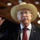 El embajador de Estados Unidos en México, Ken Salazar, habla durante una conferencia de prensa en la Ciudad de México (México). Archivo. EFE/ José Méndez