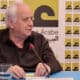 El historiador israelí, Ilan Pappé, habla durante una rueda de prensa este viernes en la Casa Arabe en Madrid (España). Pappé defendió que la Unión Europea debe abandonar el papel de mediador en el conflicto entre Israel y Palestina y "liderar la defensa de los derechos de los palestinos", ante un israel "genocida", cada vez más dispuesto a anexionarse Gaza y Cisjordania. EFE/ Jorge Fuentelsaz/ MÁXIMA CALIDAD DISPONIBLE