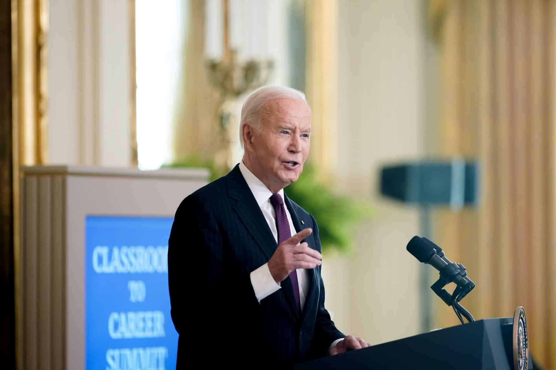 Fotografía del presidente de Estados Unidos, Joe Biden.