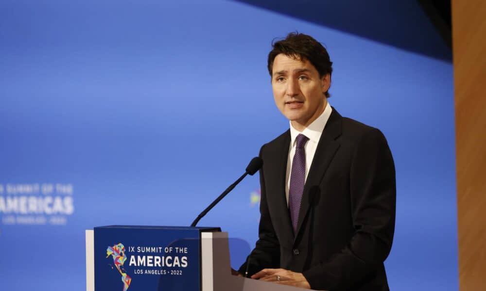 Foto de archivo del primer ministro de Canadá, Justin Trudeau. EFE/ Alberto Valdes