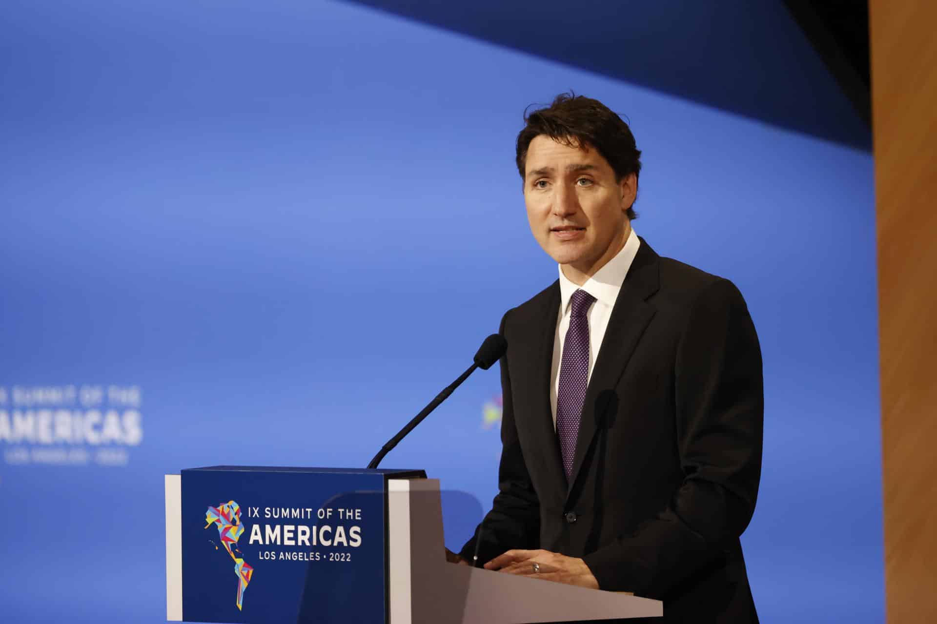 Foto de archivo del primer ministro de Canadá, Justin Trudeau. EFE/ Alberto Valdes