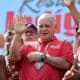 Fotografía de archivo del 12 ede octubre pasado de Diosdado Cabello, ministro del Interior y Justicia de Venezuela, en un evento con motivo del 'Día de la Resistencia Indígena' en Caracas (Venezuela).EFE/ Miguel Gutiérrez